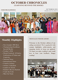 JIMS Rohini PGDM Online newsletter [October 2024]