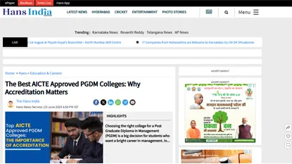 Projects and Internships Important PGDM Students