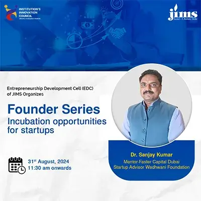 Founder Series Incubation opportunities