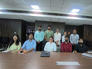 visit to the Incubation center