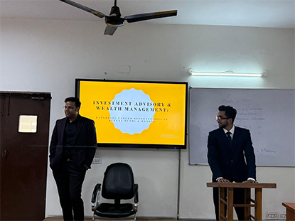 investment advisory wealth management session