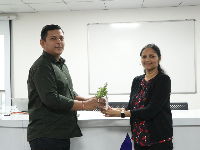 interactive alumni talk at JIMS