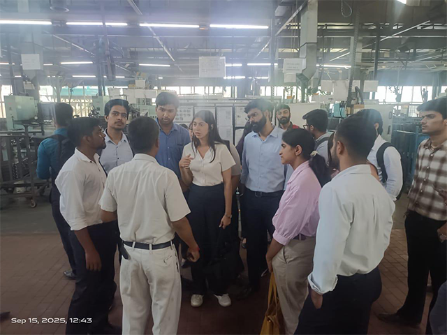 industry visit munjal showa