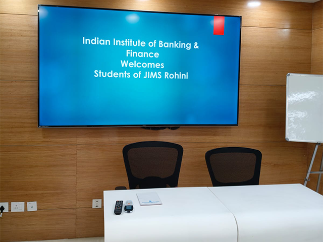 corporate visit banking and finance jims