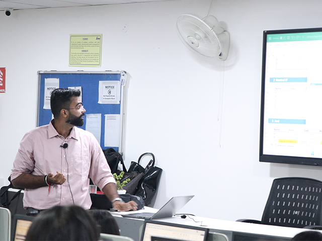 organised advance excel workshop